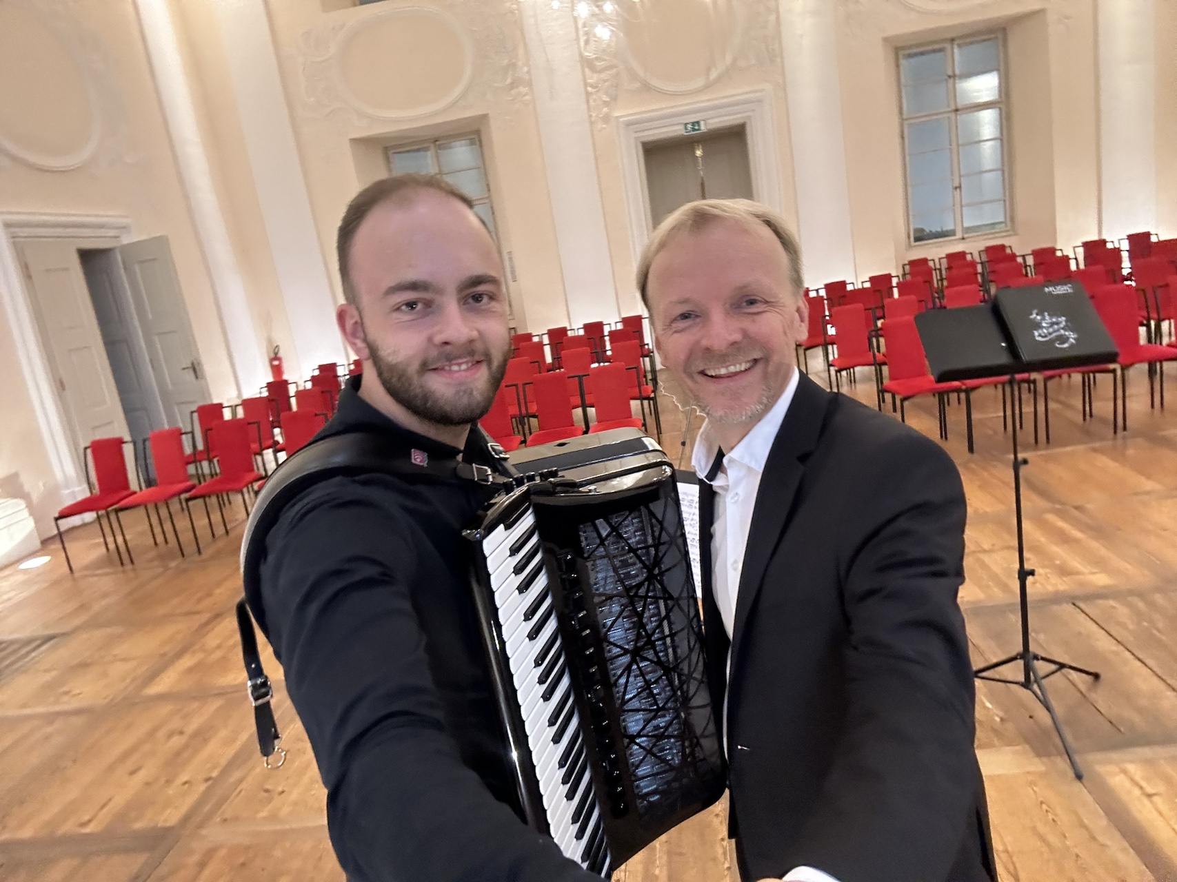 Vor dem Konzert – Klagenfurt